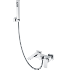 Смеситель для ванны с душем Boheme Qubic 473-CR сhrome