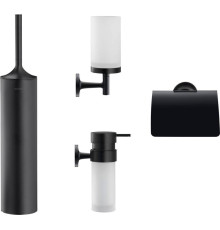 Набор Duravit Starck T Стакан 0099314600 + Дозатор 0099354600 + Держатель туалетной бумаги 0099404600 + Ершик 0099454600