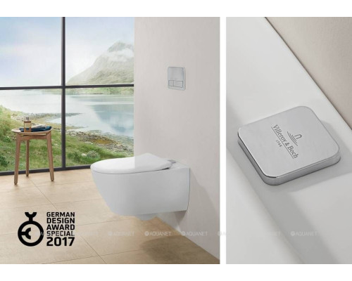 Чаша подвесного унитаза Villeroy & Boch Subway 2.0 5614 A1 01