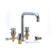 Смеситель на борт ванны Allen Brau Priority 5.31007-00 (с внутренней частью) хром