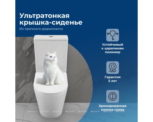 Унитаз-компакт Aquanet Rimless Atago 2.0 C1 LX-2904