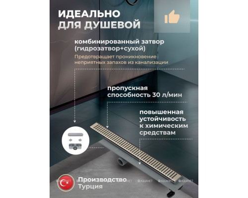 Душевой трап Logan KP 650 G10-650KP