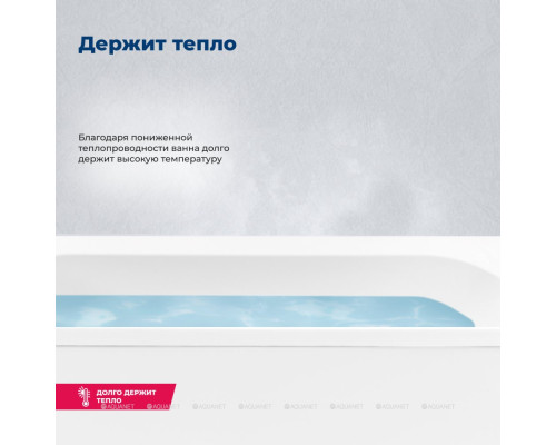 Акриловая ванна Aquanet Agata 170x70 (с каркасом)