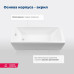 Акриловая ванна Aquanet Agata 170x70 (с каркасом)