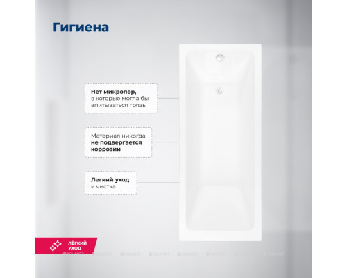 Акриловая ванна Aquanet Agata 160x70 (с каркасом)