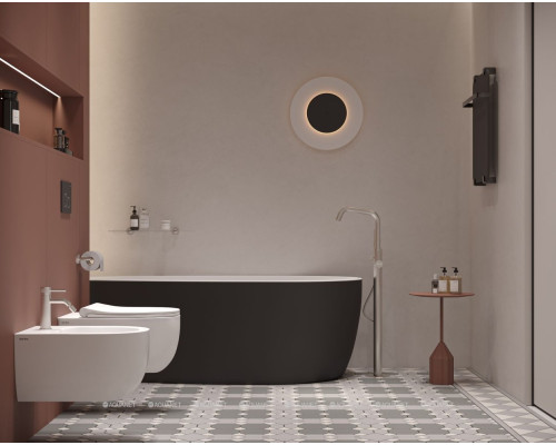 Смеситель для биде Allen Brau Priority 5.31A04-BN (с донным клапаном) никель браш