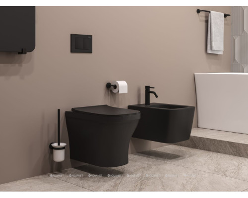 Биде подвесное Allen Brau Liberty 4.33010.31 черный матовый