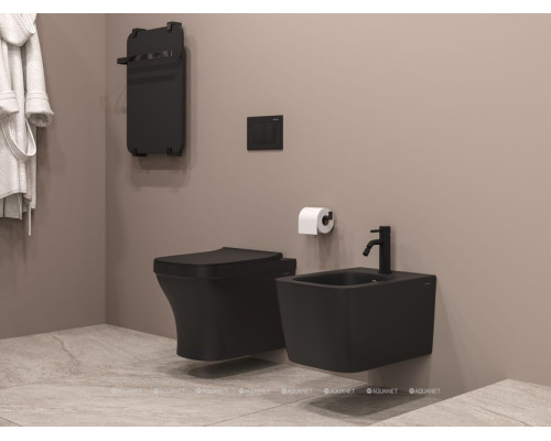 Биде подвесное Allen Brau Liberty 4.33010.31 черный матовый