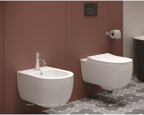 Смеситель для биде Allen Brau Priority 5.31A04-BN (с донным клапаном) никель браш