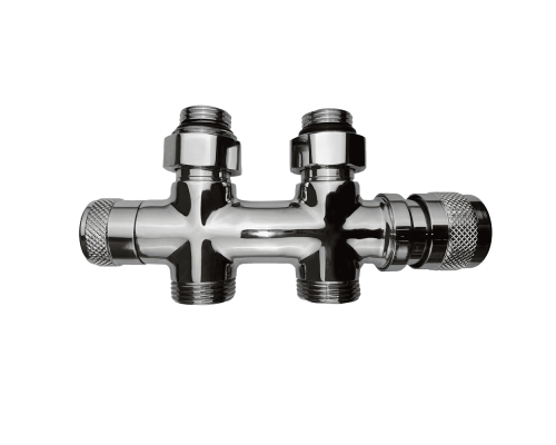 Узел нижнего подключения Primoclima Armature термостатическийLunarпрямой 1/2 х3/4 Е ,Хром PCART889AC