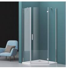 Душевой уголок BelBagno Kraft P-1-100-C-Cr R