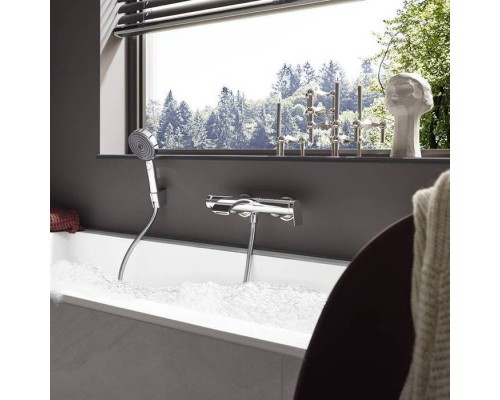 Hansgrohe Vivenis Смеситель для ванны, настенный, цвет: хром. 75420000 Hansgrohe Vivenis Смеситель для ванны, настенный, цвет: хром. 75420000