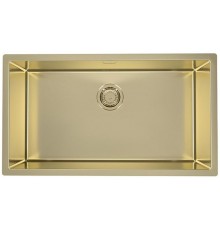 Alv 1117478 Quadrix Monarch Gold Мойка F/S/U 1 чаша, 1 мм, 790x450x200 мм+выпуск,без сиф.,шк 800 1117478