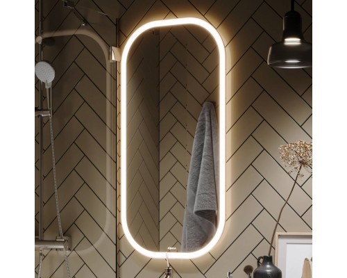 Зеркало Aqwella Soul, 55 с подсветкой, с подогревом