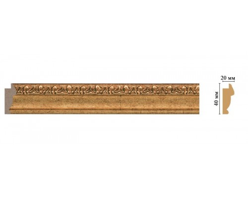 Багет  DECOMASTER 807-58 (40*20*2900мм)
