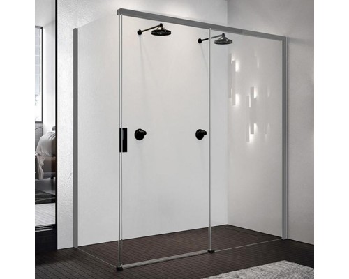 Novellini Opera Душевой угол 120х91х200см., Dx, стекло, цвет: хром. OPEPH119D-1K,  OPEFH89S-1K