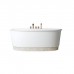 DevonDevon Holiday Ванна 175.7х66.5х89.7 см, из WHITE TEC PLUS, с донным клапаном с крышкой из WHITE TEC (цоколь белый), отдельностоящая, цвет: белый. HDPL/M/CAL, HOLIDAY