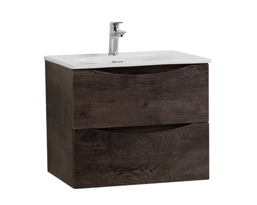 Тумба под раковину BelBagno Marino-cer-mini 50 подвесная, rovere nature grigio
