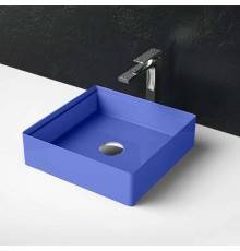 Artceram Scalino Раковина 38x38 см, накладная, цвет: blu zaffiro. SCL001 16 00
