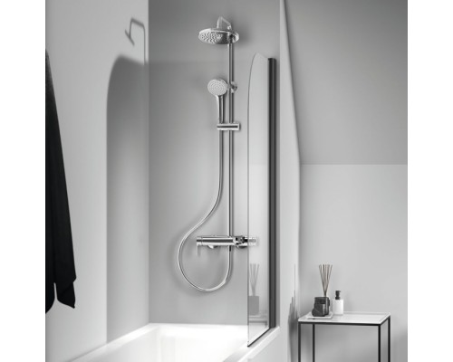 Ideal Standard IdealRain Cerafine O Душевая система с настенным смесителем, верхним душем Oslash;20см., держателем, лейкой для душа и шлангом 175см., цвет: хром. BC525AA