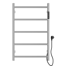 Полотенцесушитель электрический Wonzon   Woghand WW-AL405-BR брашированный никель