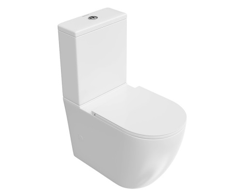 Catalano Sfera Унитаз моноблок 66х36см., безободковый, цвет: белый глянцевый. SF.wc.01,  SF.cis.01