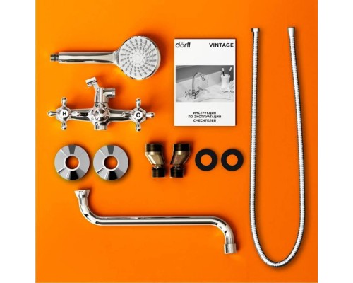 D6095000 Смеситель для ванны/душа с душ.гарнитуром