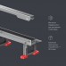 W01SC-S11-060-05SB Трап для душа линейный, универсальный затвор Slim line, 60 см