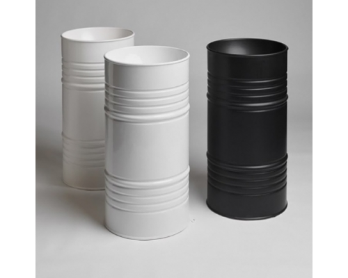 Kerasan Artwork Barrel Раковина 45x90 см, без отв., напольная, слив в стену, цвет: черный матовый. 474331 Kerasan Artwork Barrel Раковина 45x90 см, без отв., напольная, слив в стену, цвет: черный матовый. 474331