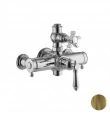Nicolazzi Termostatico Cмеситель для душа, термостатический,  вывод сверху 3/4, цвет: Bronze Plated. 4917BZ18