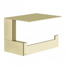 Gessi Inverso Accessories Держатель т/б с крышкой, подвесной, цвет: Brass Brushed PVD. 20849#727