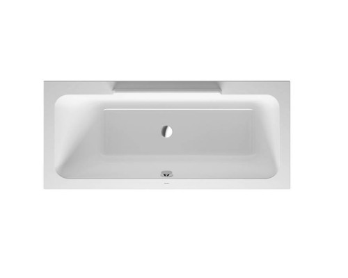 Duravit DuraStyle Ванна 170х75x46см,, прямоугольная, встраиваемая или версия с панелями и ножками, с наклоном для спины слева, цвет: белый. 790289000001000, 700296000000000 Duravit DuraStyle Ванна 170х75x46см,, прямоугольная, встраиваемая или версия с панелями и ножками, с наклоном для спины слева, цвет: белый. 790289000001000, 700296000000000