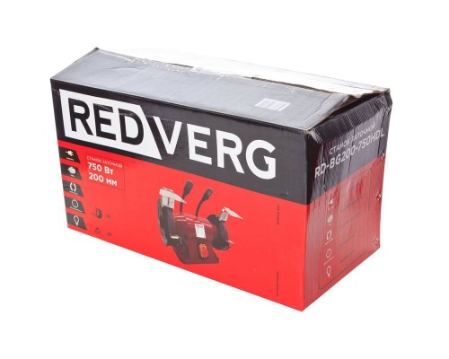 Станок заточной REDVERG RD-BG200-750HDL Станок заточной REDVERG RD-BG200-750HDL
