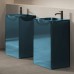 Dea Design Pedestal Basin Раковина напольная 49х45хh88см, цвет: dark blue. DD2024 495 R11