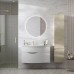 Kerama Marazzi Riva Раковина 100.7х48х15см., накладная, мебельная, с крепежом, левая, 1 отв., с переливом, цвет: белый глянцевый