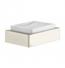 Gessi Inverso Accessories Мыльница подвесная, цвет: белый/Warm Bronze Br PVD. 20801#726