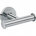 Hansgrohe Logis UA Двойной крючок, подвесной, цвет: хром. 41725000