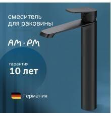 Смеситель для раковины AM.PM Func F8F92022 черный матовый