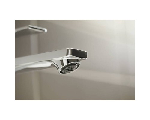 Hansgrohe Rebris E Смеситель для раковины, 1 отв., с донным клапаном, цвет: хром. 72557000 Hansgrohe Rebris E Смеситель для раковины, 1 отв., с донным клапаном, цвет: хром. 72557000