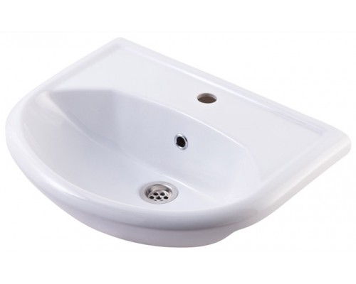 AQ 4620008192765 Rosa Раковина Уют 560х445х195 мм, с отв. под смес., с отв. перелива 12091