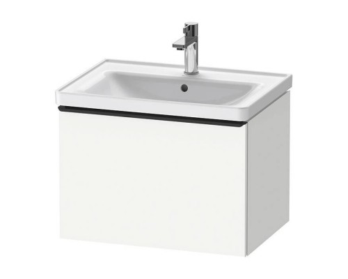 Duravit D-Neo Тумба с раковиной 63.4x45.2хh44см., с 1 ящиком, подвесная, цвет: белый матовый. 2367650000, DE425401818 Duravit D-Neo Тумба с раковиной 63.4x45.2хh44см., с 1 ящиком, подвесная, цвет: белый матовый. 2367650000, DE425401818