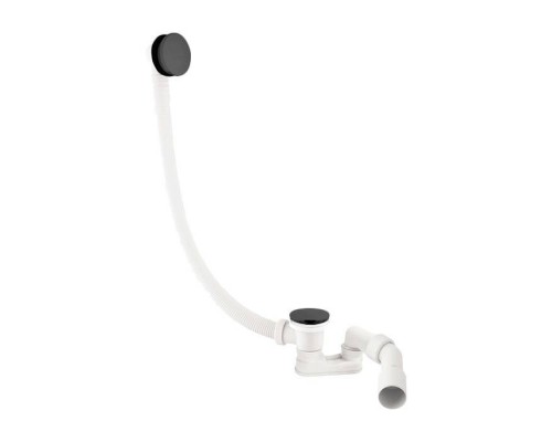 Almar Слив-перелив для ванны, цвет: черный металл брашированный PVD. E096003.AB