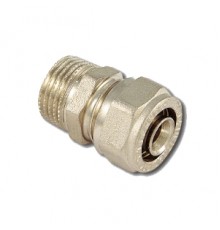 Муфта с наружной резьбой Tiemme 26x3,0 - 3/4 . 1600010