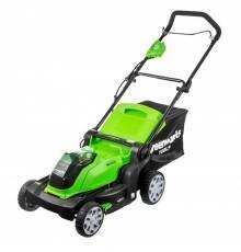 Газонокосилка аккумуляторная Greenworks G40LM40 (АКБ 3 А.ч; ЗУ)