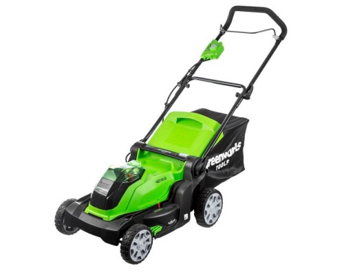 Газонокосилка аккумуляторная Greenworks G40LM40 (АКБ 3 А.ч; ЗУ)