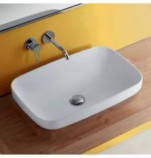 Kerasan Tribeca Раковина 60х38 см, без отв., цвет: белый матовый
