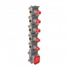 Fima Carlo Frattini Fimathermbox F2465 Внутренняя часть встраиваемого термостатического смесителя для душа, 5 источников. F2465