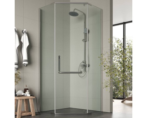 Душевой уголок Agger A03 090TCR/G 90х90, прозрачное стекло