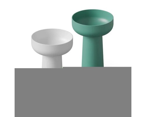 Dea Design Pedestal Basin Раковина 48х48х88см., напольная, без отв., Solid Surface, цвет: White №18. DD2027 480 18