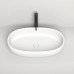 Salini Luce Раковина накладная 70х40х15.5cм, без отв., без перелива, S-Stone, цвет: белый матовый. 110721M
